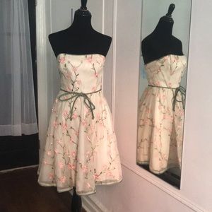 Betsey Johnson vintage embroidered dress